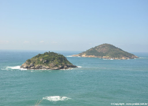 Praia de Abricó no bairro da Barra da Tijuca