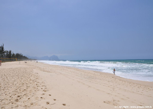 Praia do Recreio dos Bandeirantes no bairro da Barra da Tijuca